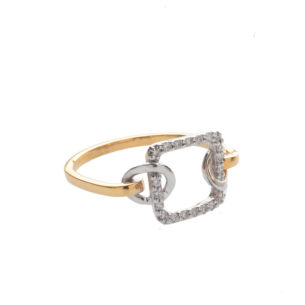 Square Ring with Diamonds