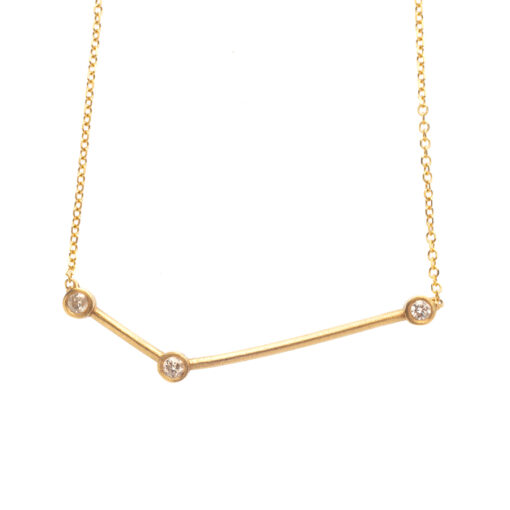 Celeris Necklace with Diamonds