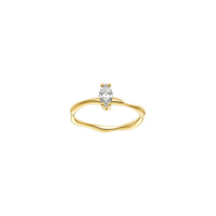 Ithaca Ring with Marquise cut Diamond