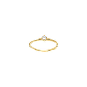 Ithaca Ring with Princess cut Diamond