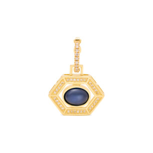 Mae Pendant with Sapphire