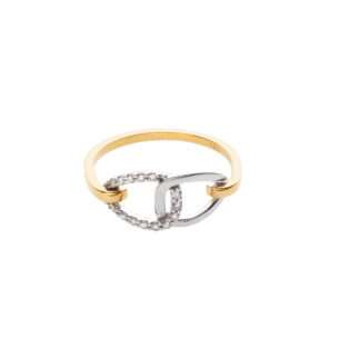 Gold Ring with Diamonds Orofasma