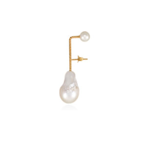 Basic Stick Earring with Pearls Christina Soubli