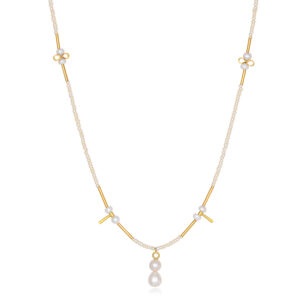 Necklace with Pearls Christina Soubli