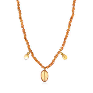 Necklace with Citrines Christina Soubli