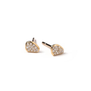 Galet Extra Small Earrings with Diamonds Alia Mouzannar