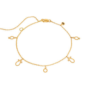 Chain Bracelet with Diamonds Christina Soubli