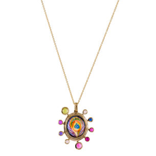 Envision Necklace with Colourful Stones Penelope