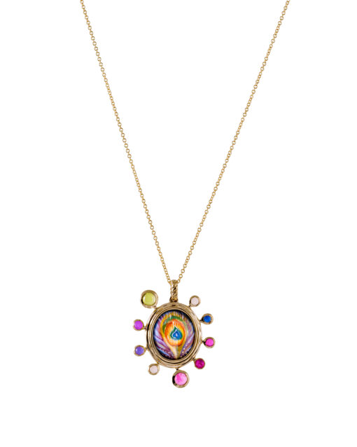 Envision Necklace with Colourful Stones Penelope