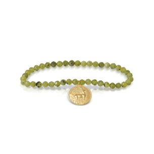 Bracelet with Faceted Jade Beads Ilias Lalaounis