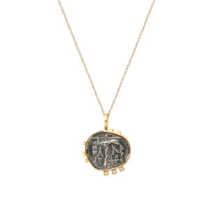 Heritage Gold Diamond Necklace ”Thessalon” Fotini Psarouli