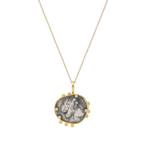 Heritage Gold Diamond Necklace ”Thessalon” Fotini Psarouli