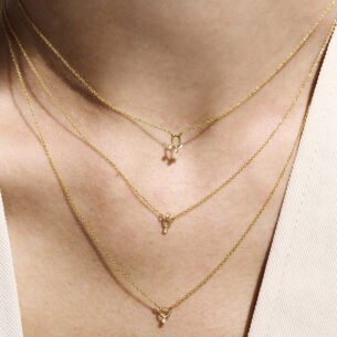Round Necklace with Diamond Christina Soubli