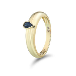 Apart Sapphire Ring