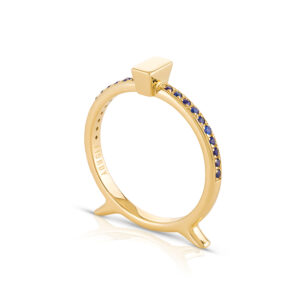 'No-Stone' Sapphire Ring