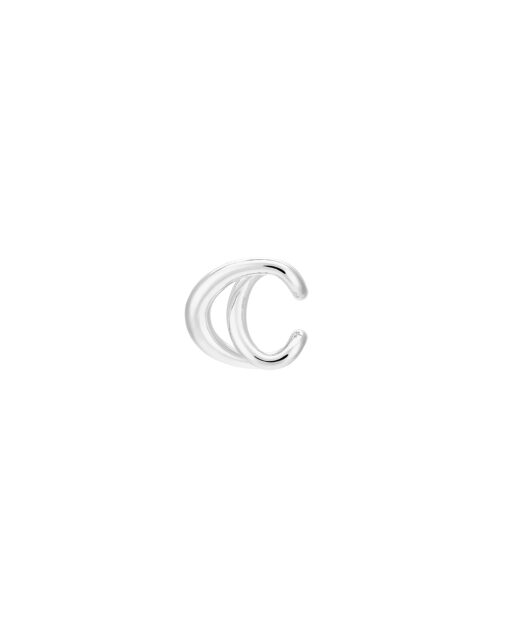 Initial Ear Cuff in Silver Charlotte Chesnais