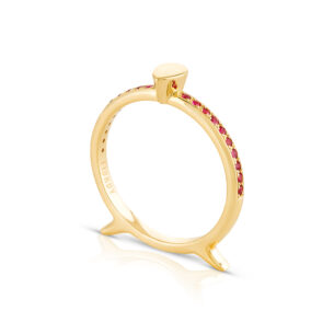 ‘No-Stone’ Ruby Ring